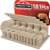 Felt Furniture Pads X-PROTECTOR 181 PCS Premium Furniture Pads - Felt Pads Furniture Feet Best Wood Floor Protectors - Protect Your Hardwood & Laminate Flooring! view 1