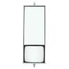 United Pacific 60008 Stainless Steel 6" X 16" West Coast Mirror With Convex Mirror, Chrome view 1