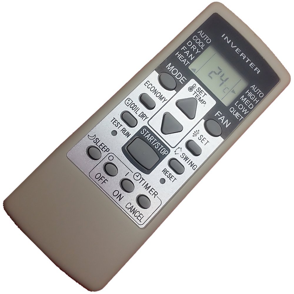 Replacement Air Conditioner Remote Control for Fujitsu AR-RCD1E AR-RCD1C AR-RCC2J AR-RCE1E