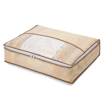 Astro 131-26 Duvet Storage Bag, Single, Light Compression, Compact Storage Just By Closing It With A Pressing Belt, Breathable Non-Woven Fabric Protects Against Dirt From Dust, With Transparent