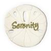 Angelstar 10167 Serenity Sentiment Decorative Sand Dollar, 1-1/4" view 1