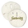 Angelstar 10167 Serenity Sentiment Decorative Sand Dollar, 1-1/4" view 3