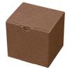 Heads MBR-GB5 Blank Gift Box, Made in Japan, SS, W 4.8 x H 4.5 x D 4.1 inches (123 x 115 x 105 mm), Brown, Box of 10