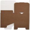 Heads MBR-GB5 Blank Gift Box, Made in Japan, SS, W 4.8 x H 4.5 x D 4.1 inches (123 x 115 x 105 mm), Brown, Box of 10 view 2