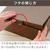 Heads MBR-GB5 Blank Gift Box, Made in Japan, SS, W 4.8 x H 4.5 x D 4.1 inches (123 x 115 x 105 mm), Brown, Box of 10 view 4