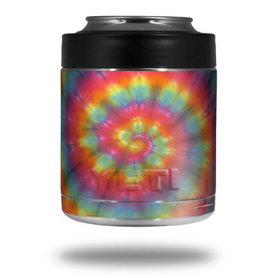 Tie Dye Swirl 107 - Decal Style Skin Wrap fits Yeti Rambler Colster and RTIC Can (Cooler NOT Included)