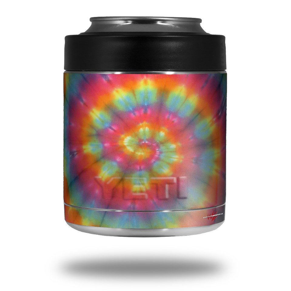 Tie Dye Swirl 107 - Decal Style Skin Wrap fits Yeti Rambler Colster and RTIC Can (Cooler NOT Included)