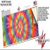 Tie Dye Swirl 107 - Decal Style Skin Wrap fits Yeti Rambler Colster and RTIC Can (Cooler NOT Included) view 3