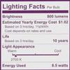 Philips LED Basic Frosted Non-Dimmable A19 Light Bulb - EyeComfort Technology - 1500 Lumen- Soft White (2700K)- 14W=100W - E26 Base - Old Version - Indoor - 8-Pack view 2