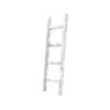 BARNWOODUSA Rustic Farmhouse Decorative Ladder - Our 47 inch Ladder can be Mounted Horizontally or Vertically and is Crafted from Refurbished Wood No Assembly Required White view 1