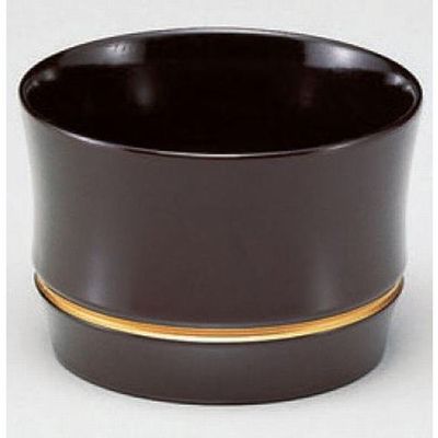 Buckwheat & Udon Bamboo Soup (Extra Large) Accumulated Wire (0.4 inches (10 mm) x 2.6 inches (6.6 cm), Thermosetting Resin (Melamine or Lily Resin) (7-535-11), Restaurant, Commercial Use, Ryokan