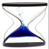 TFA Dostmann Contra Upward Sand Timer, Green, L69 x B29 x H153 mm view 1