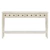 Powell Furniture Sadie Cream Long Storage Console Table, Multicolor view 4