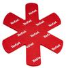 Tefal K2203004 Set of 4 Red Pan Protectors view 1