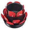 Tefal K2203004 Set of 4 Red Pan Protectors view 2