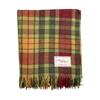The Scotland Kilt Company Scottish Throw Large Wool Tartan Rug in Buchanan Autumn - Warm Picnic Travel Blanket - 60 x 70 view 1
