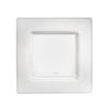 Party Essentials N151021 Honeycomb Square Plates, 10.75", Clear (Pack of 120) view 1