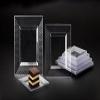 Party Essentials N151021 Honeycomb Square Plates, 10.75", Clear (Pack of 120) view 3