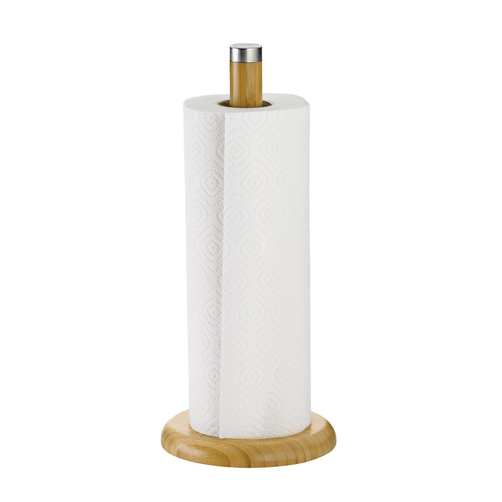 Kela Kitchen roll Holder Katana 32x14cm of Bamboo, Beige, 32 x 14 x 14 cm
