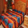 Mission Del Rey Western Bedding Collection - Tesuque Blue King 114"x96" view 2