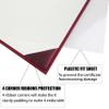 MyGradDay Imprinted Diploma Cover 8.5x11 Diploma Holder Graduation Certificate Cover Smooth Leather Letter Size Maroon view 3