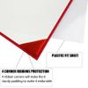 MyGradDay Imprinted Diploma Cover 8.5x11 Diploma Holder Graduation Certificate Cover Smooth Leather Letter Size Red view 3