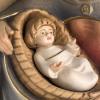 Nativity Figurine, Holy Family, 9 cm (3.55 inc.) view 2