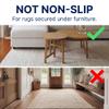 RUGPADUSA - Eco-Plush - 7'x10' - 1/4" Thick - 100% Felt - Premium Cushioned Rug Pad - Available in 3 Thicknesses, Many Custom Sizes view 2