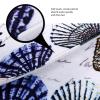 Amagical Colorful Sea Shells Design Bath Mat Set 2 Piece Toilet Rug Bathroom Contour Mat view 4