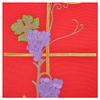 Holyart Chi-Rho Chasuble with Ears of Wheat, Grapes in 100%, GreenGreen view 4