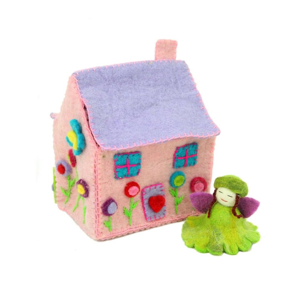 Global Groove Felted Tiny Dream House