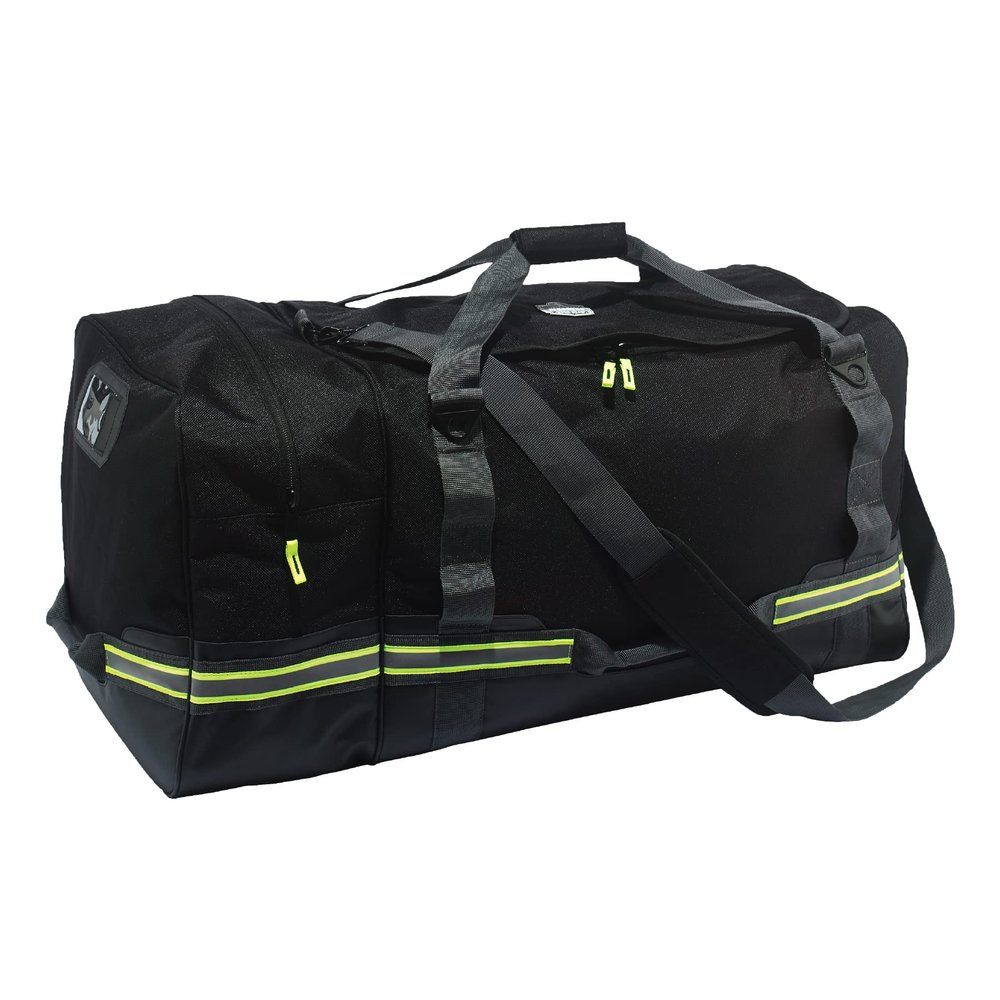 Ergodyne - 13009 Arsenal 5008 Firefighter Turnout Gear and Safety Duffel Bag for Fire, Fall Protection and Sport Gear Bag Use, Black