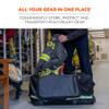 Ergodyne - 13009 Arsenal 5008 Firefighter Turnout Gear and Safety Duffel Bag for Fire, Fall Protection and Sport Gear Bag Use, Black view 2