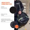 Ergodyne - 13009 Arsenal 5008 Firefighter Turnout Gear and Safety Duffel Bag for Fire, Fall Protection and Sport Gear Bag Use, Black view 4