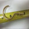 ~ 144 ~ CUP HOOKS BRASS COATED 2" X 1-1/8" X 2-9/16" HOOK HANGING SCREW PLANTS view 3