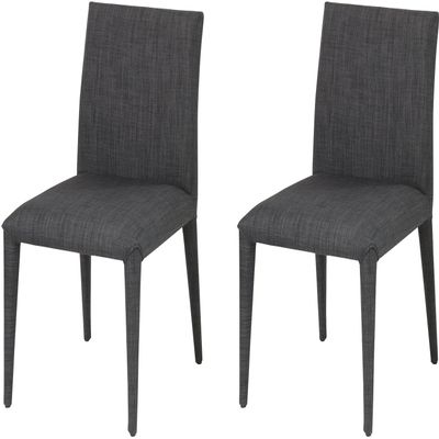 Azuma Crafts TDC-9569 Verse Chair, Width 17.9 inches (45.5 cm), Dark Gray