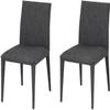  Azuma Crafts TDC-9569 Verse Chair, Width 17.9 inches (45.5 cm), Dark Gray view 1