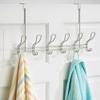 InterDesign 12pcs Bathroom Hook Door Hanger Holder Neo Satin 02970EJ view 2