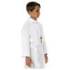 Holy Communion ALB with 2 Pleats Fake Hood, 130 cm (51 inc.) view 2