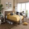 Baxton Studio Trina Contemporary Queen Size Platform Bed view 1