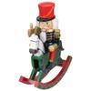 Northlight F86000 12" Decorative Wooden Green, Red and view 1