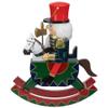Northlight F86000 12" Decorative Wooden Green, Red and view 4