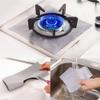4PCS Reusable Silver Gas Range Protector Gas Hob Liner Stove Top Protectors view 1