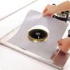 4PCS Reusable Silver Gas Range Protector Gas Hob Liner Stove Top Protectors view 3