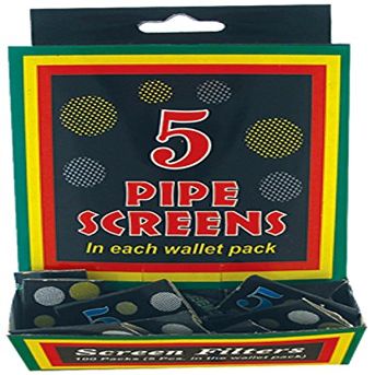 The Big Easy Pipe Accessories P846 100 Screens Brass Pipe
