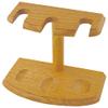 The Big Easy Pipe Accessories P801 3 Pipe Rack, Oak view 1