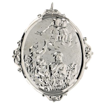 Holyart Confraternity Medal, Souls in Purgatory with Our Lady, GoldenWidth: 12 cm|Height: 14 cm