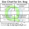 100x Premium Double-Sided Foil Mylar Flat QuickQlick Zipper Seal Bag 7.5x10cm (3x4") (Green) view 4