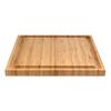 BambooMN Bulk Wholesale Premium Bamboo Grooved Cutting Board - 11" x 11" x .75" - 3 Piece view 3