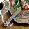Beatriz Ball 6154 ORLEANS Fleur de Lis Spreader, Silver view 2